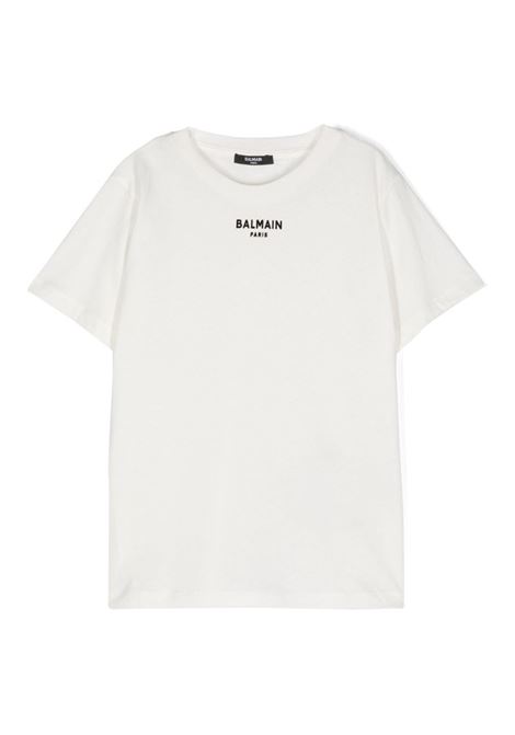 T-shirt con logo BALMAIN KIDS | BV8R91 Z1751102NE